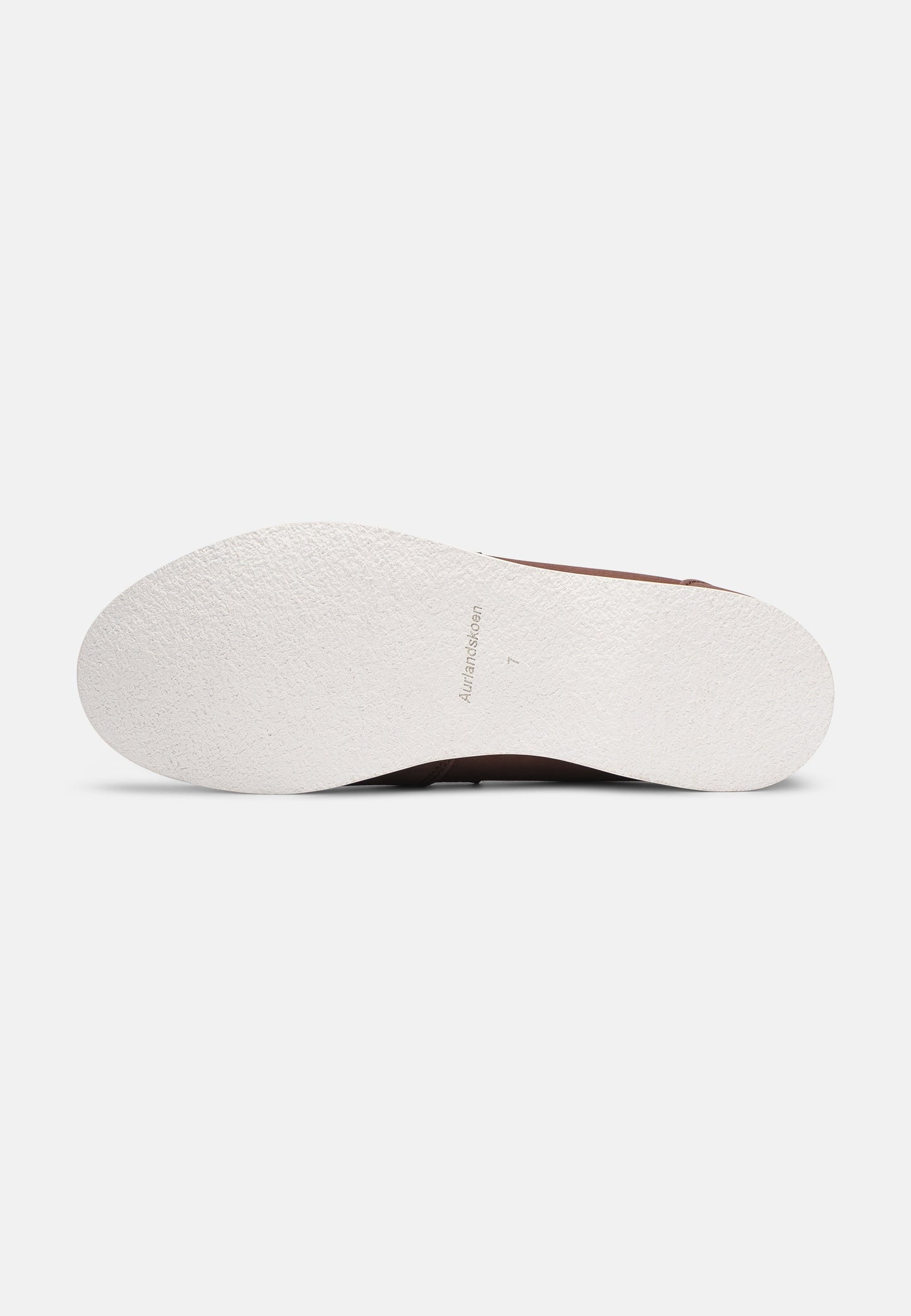 Aurlandskoen Wangen Kastanje Nubuck - sporty pennyloafer i kastanjefarget nubuck