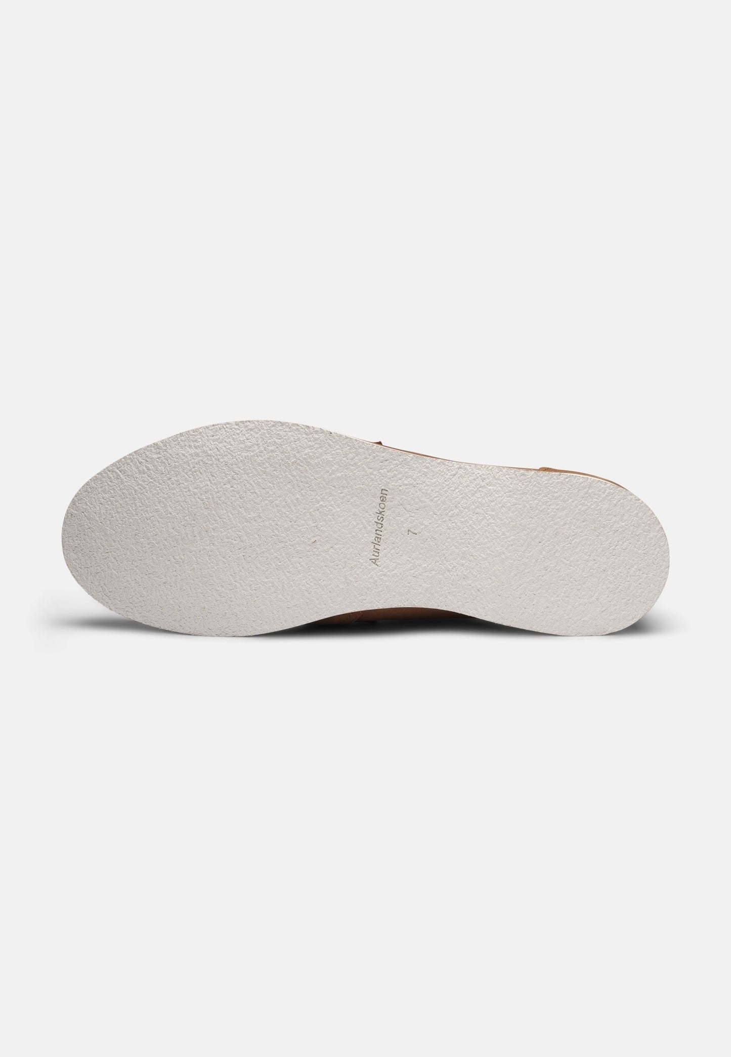 Aurlandskoen Wangen Sand Nubuck - sporty pennyloafer i sandfarget nubuck