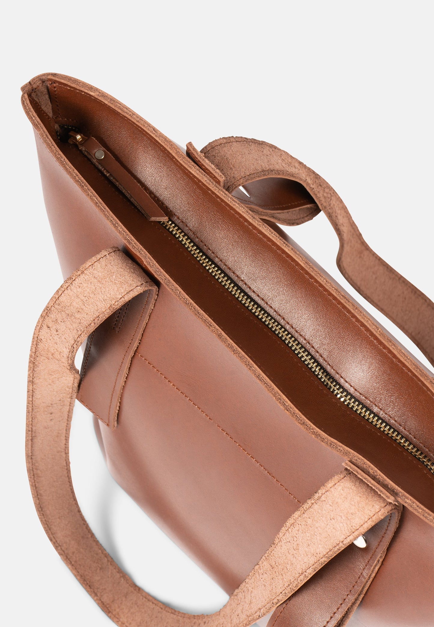 Aurlandskoen Fjord Tote Bag Oak - sidevisning