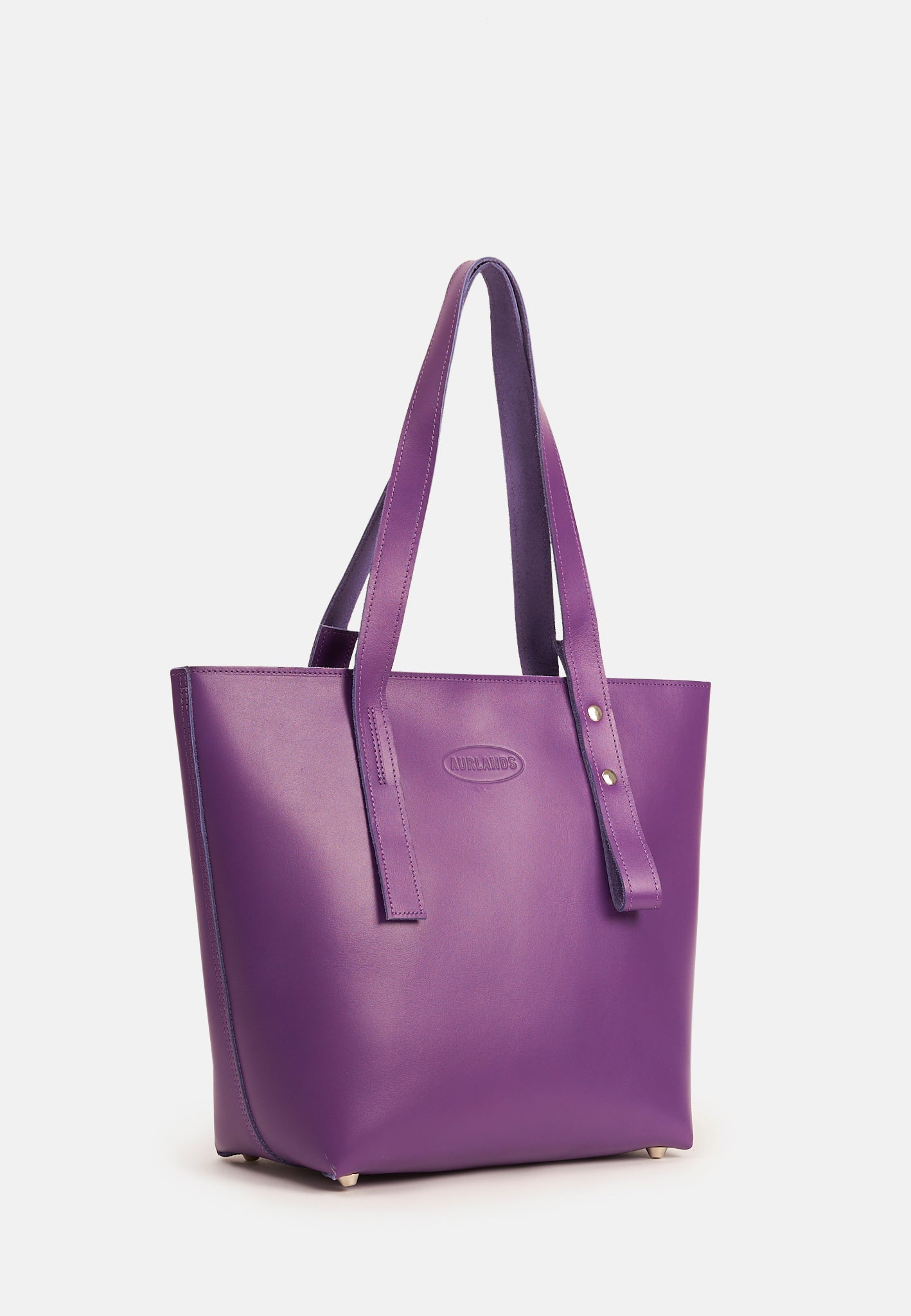 Fjord Tote Bag Lilla - håndlaget veske fra Aurlandskoen