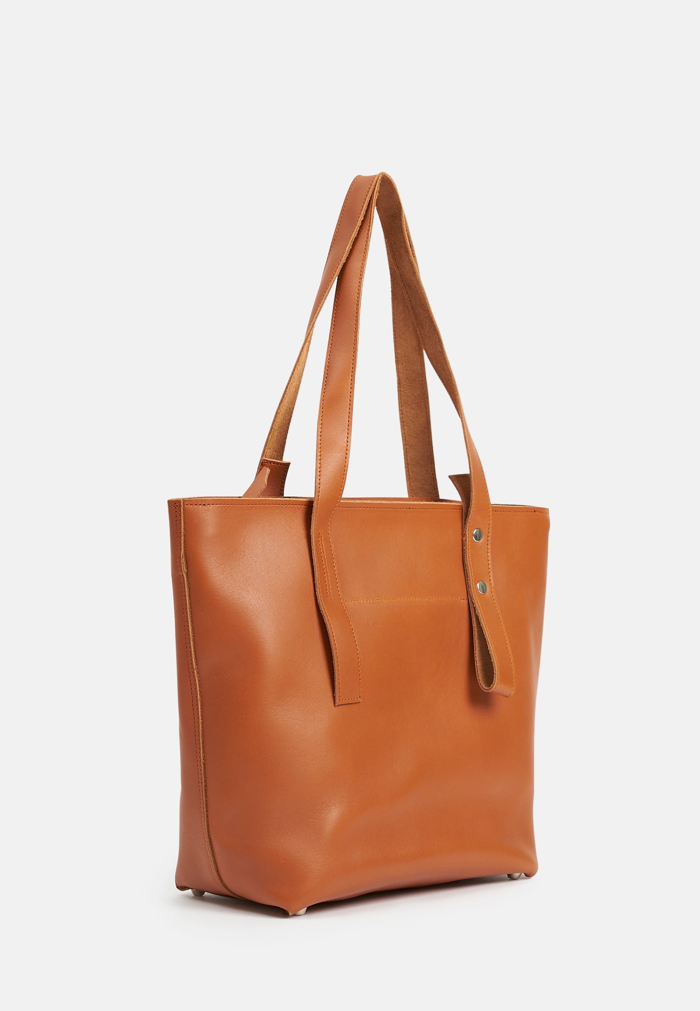 Aurlandskoen Fjord Tote Bag Naturell - sett fra siden