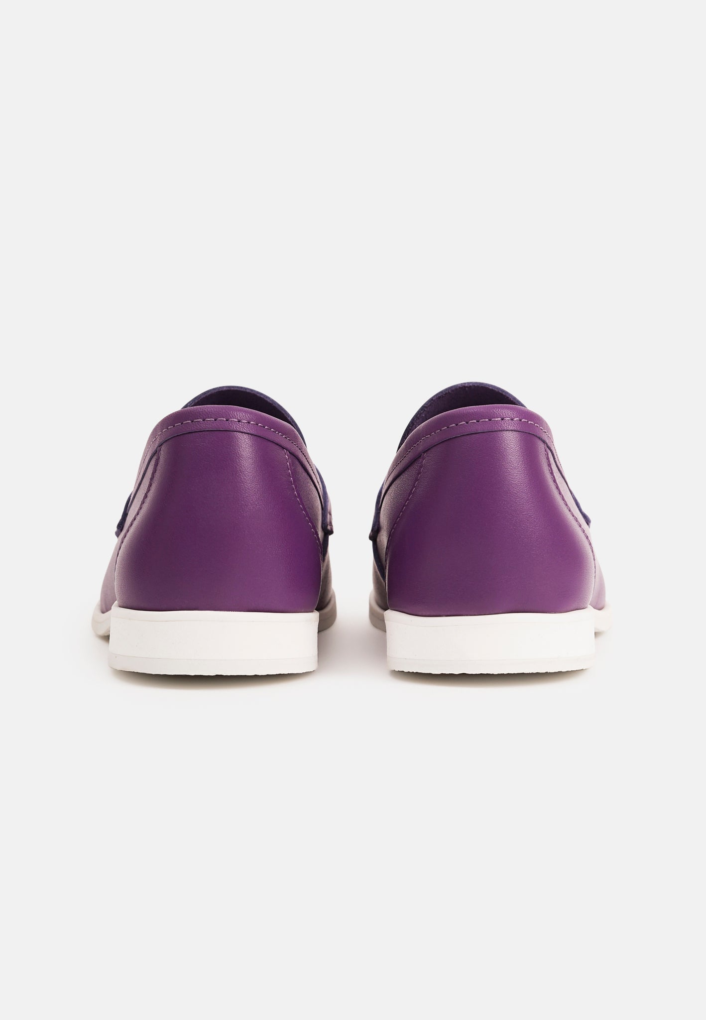 Aurlandskoen Wangen Lilla - sporty pennyloafer i lilla