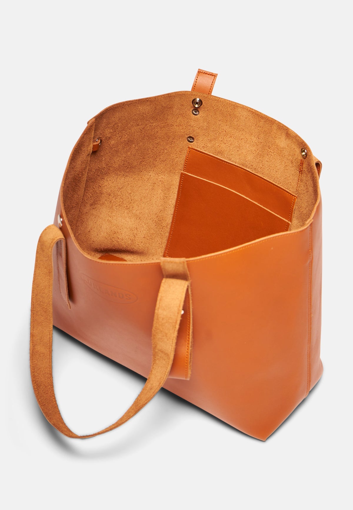 Aurlandskoen Fjell Tote Bag Naturell - sett fra siden